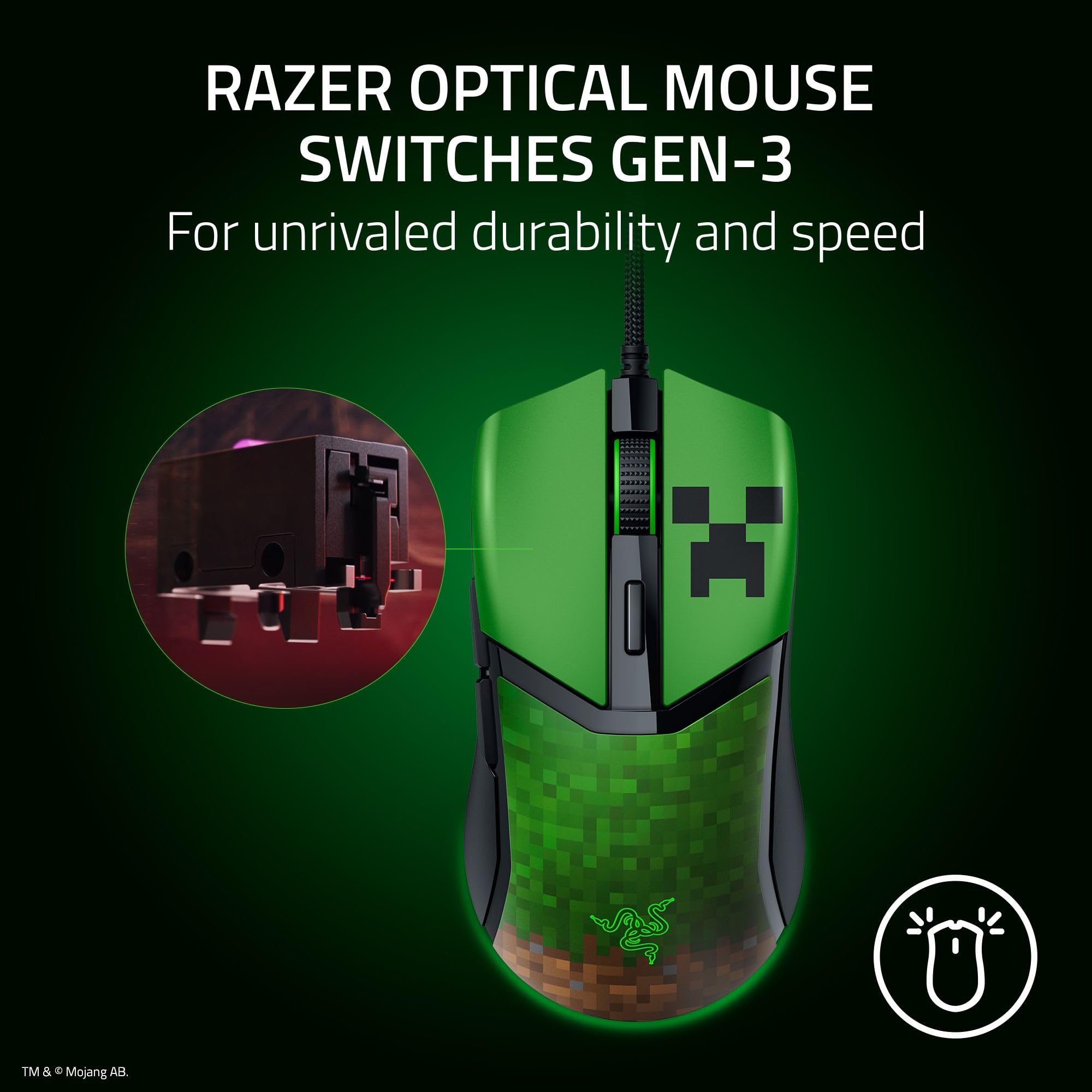 Razer Cobra - Minecraft : Amazon.com.br: Games e Consoles